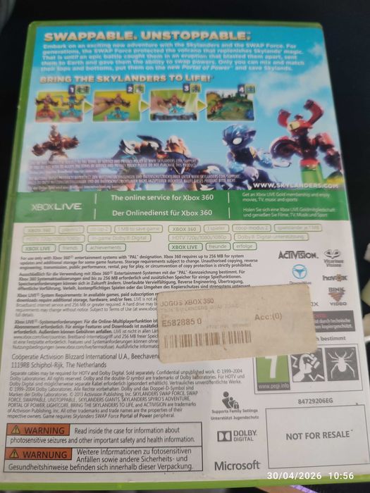 Jogo Skylanders Swap Force Xbox 360