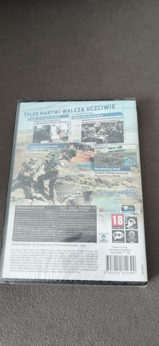 Nieużywana gra Ghost Recon Future Soldier