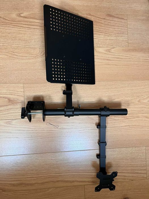 Suporte para Monitor e Portátil com Placa de Reforço BONTEC