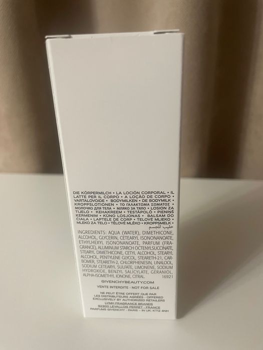 Mleczko do ciała Givenchy L’Interdit LE Lait Corps 50 ml nowe