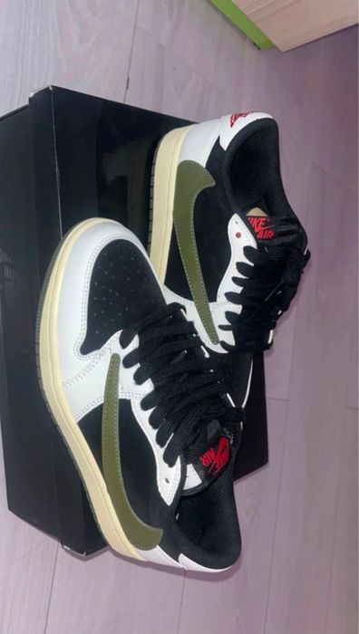 Air Jordan 1 Retro Low OG Travis Scott Olive