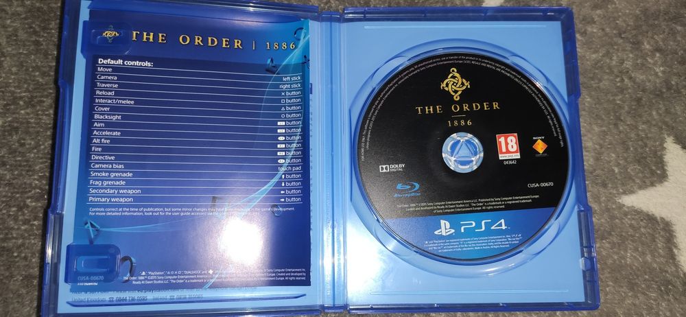 The Order 1886 PS4 Angielska