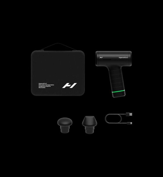 Масажер перкусійний Hyperice Hypervolt 3 Go Bluetooth (55300 001-00)