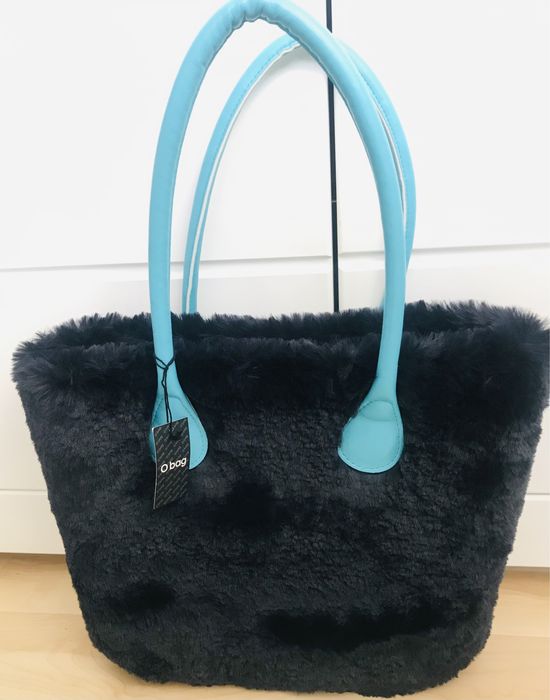 Obag Torebka Nowa Cover Uchwyty Organizer Futrzany Oryginalna ZESTAW #