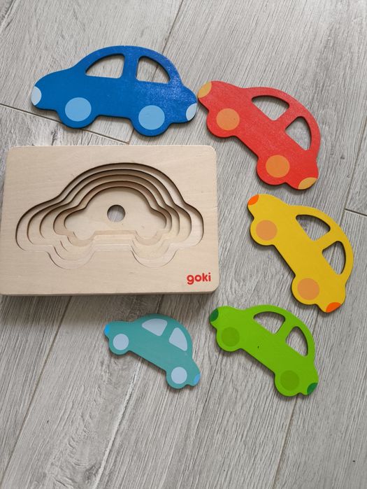Puzzle drewniane warstwowe Goki