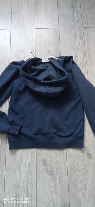 Granatowa bluza z kapturem Converse r. XS/34
