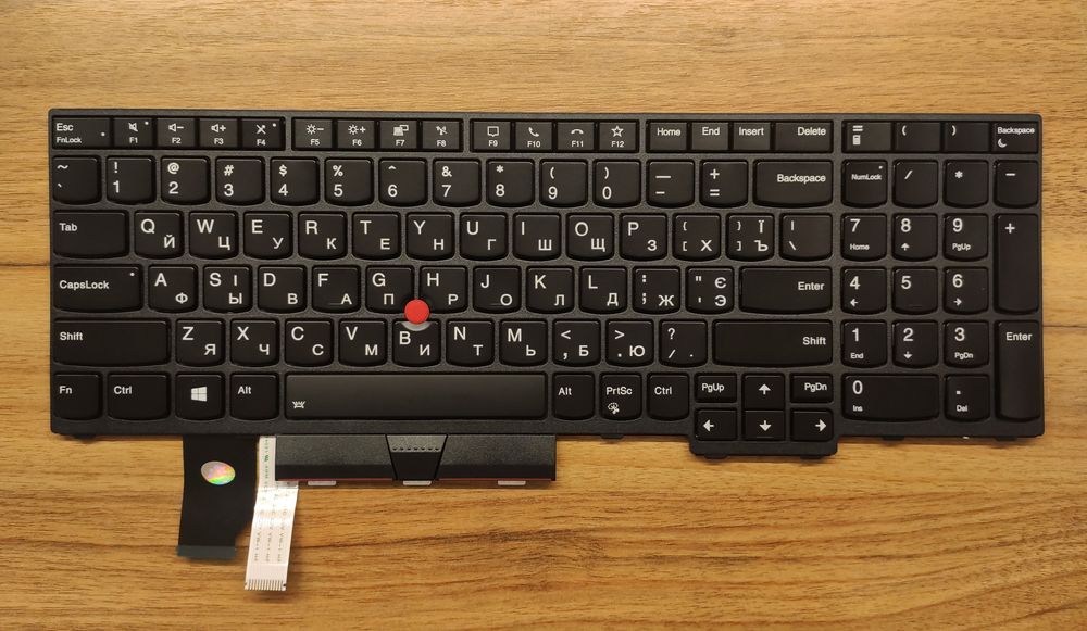 Клавіатура Lenovo l15, p15v, t15p, l15 gen1, l15 gen 2