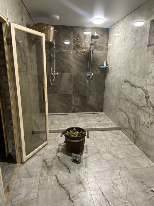 Дом, баня на дровах и джакузи с подогревом