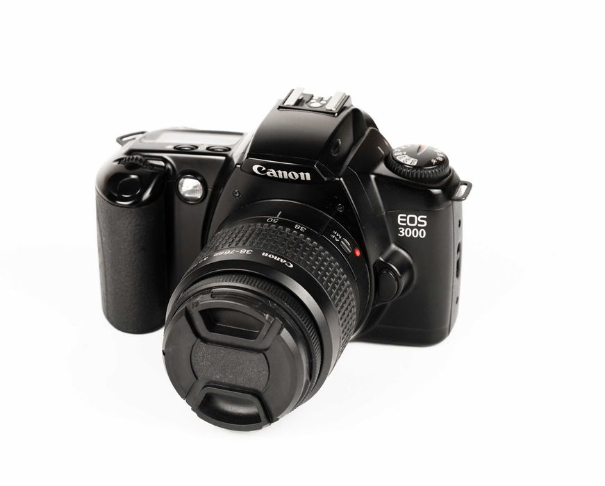 Canon eos 3000 Aparat analogowy + obiektyw Canon 38-76mm