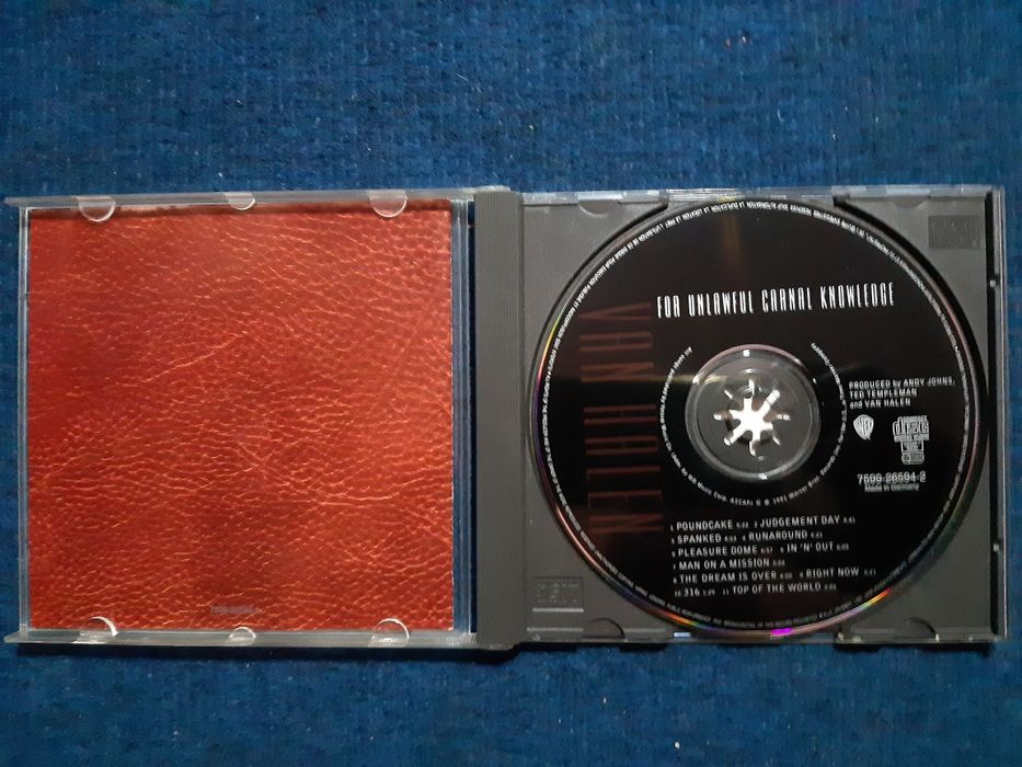 CD VAN HALEN-For unlawful carnal knowledge
