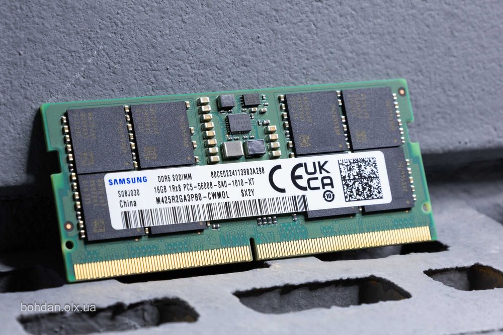 sodimm ddr5 5600 samsung - купити комп'ютери та комплектуючі