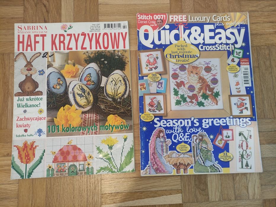 Magazyny o Haftach + (Zestaw do Haftowania)