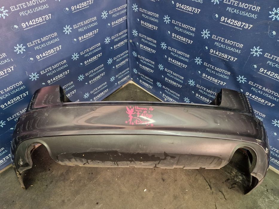 Parachoques traseiro usado AUDI A6 C6 CARRO RESTYLE FACELIFT