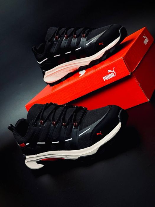 Кроссовки Puma waterproof/непромокающие кросмоаки Пума/мужские кожаные