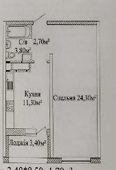 shev-01 Альтаир- 3. 1 комн кв в новом сданном доме от СК Будова.