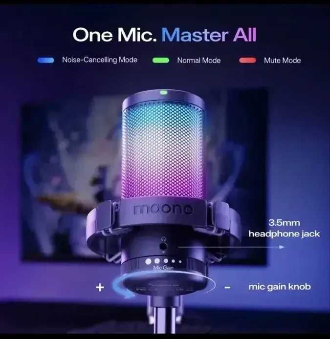 Maono DGM20S – Mikrofon dla Gracza i Twórcy + Statyw