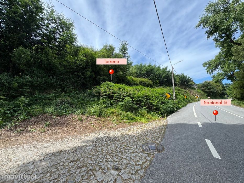 Terreno com 6000m2 em Seixas, Caminha - Com vista rio e bons acessos.