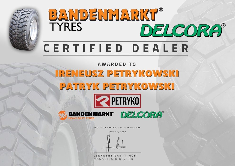 Opona lotnicza 600/65R23 Bandenmarkt Flotagrip Radial + Wysyłka/Montaż