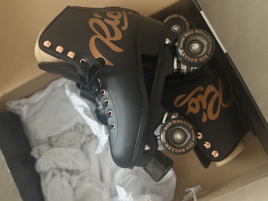Ролики квади Rio Roller Rose розмір 38 Black
