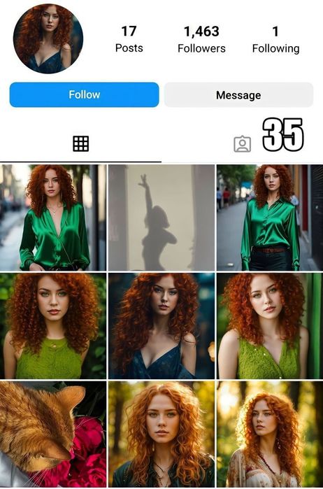 Женский аккаунт в инстаграмм