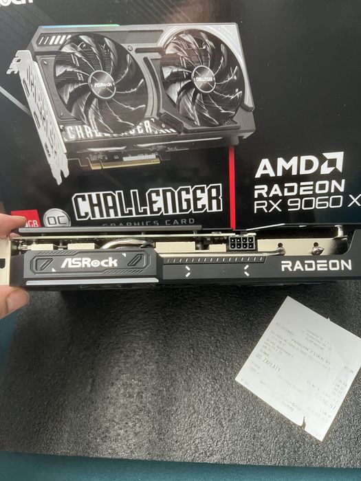 GPU ASROCK AMD Radeon RX 9060XT Challenger 16GB OC / Gwarancja