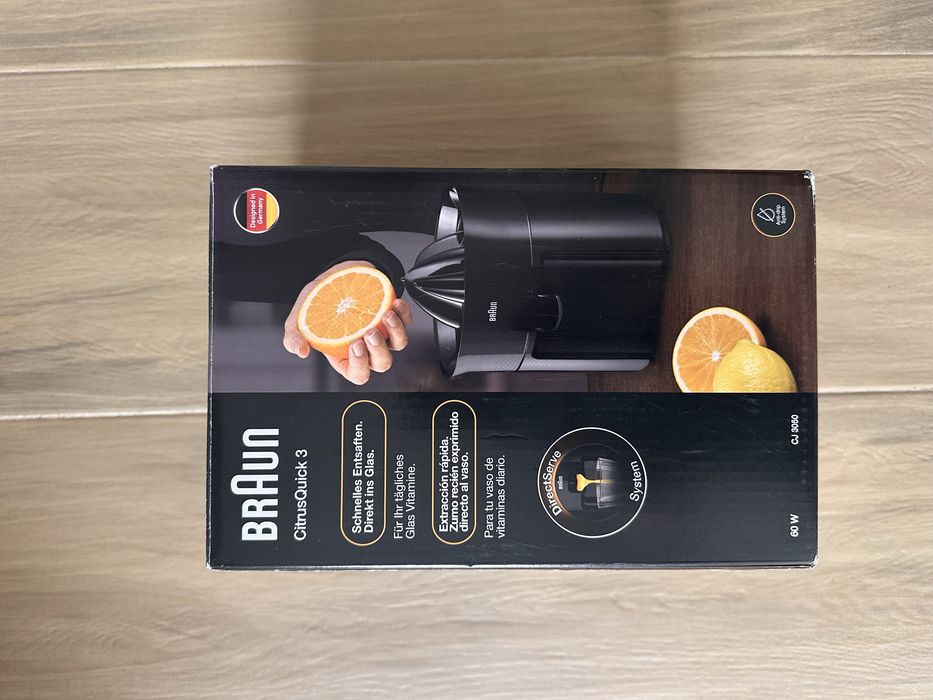 braun citrus quick 3 maquina de fazer sumo