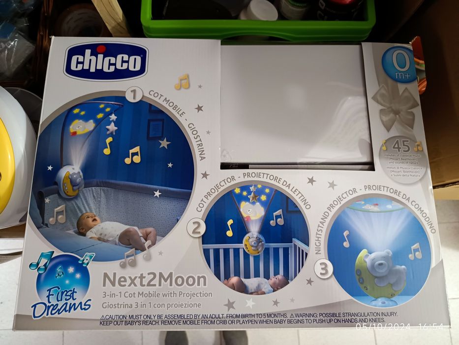 Chicco carrosel Next2moon Azul