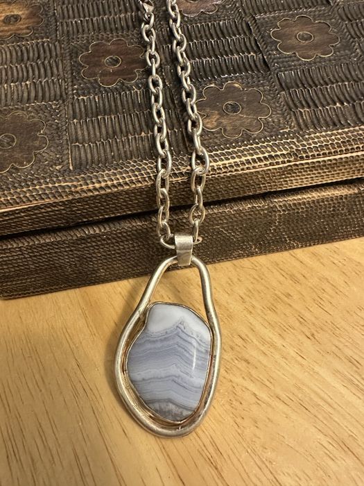 Piękny stary wisiorek ze srebra