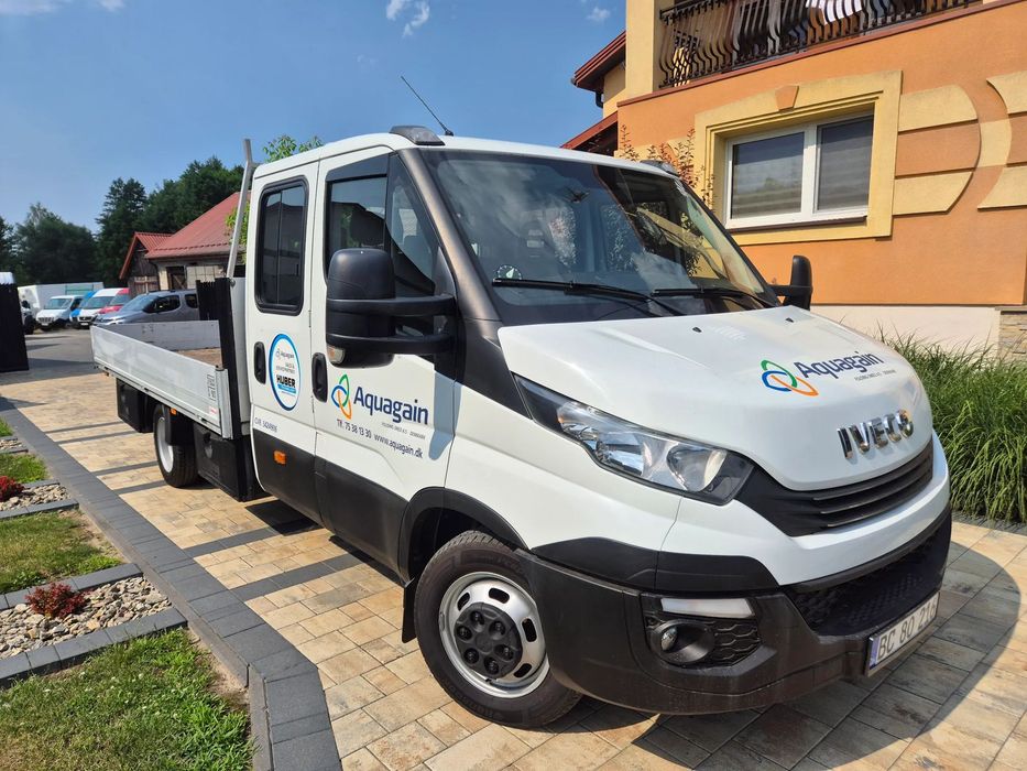 Iveco IVECO 35C14 SKRZYNIA 3.70DŁ DOKA KLIMA TEMPOMAT WEBASTO  Iveco 35C14 HIMATIC Skrzynia Super Stan Klima Sprowadzony Oryginał