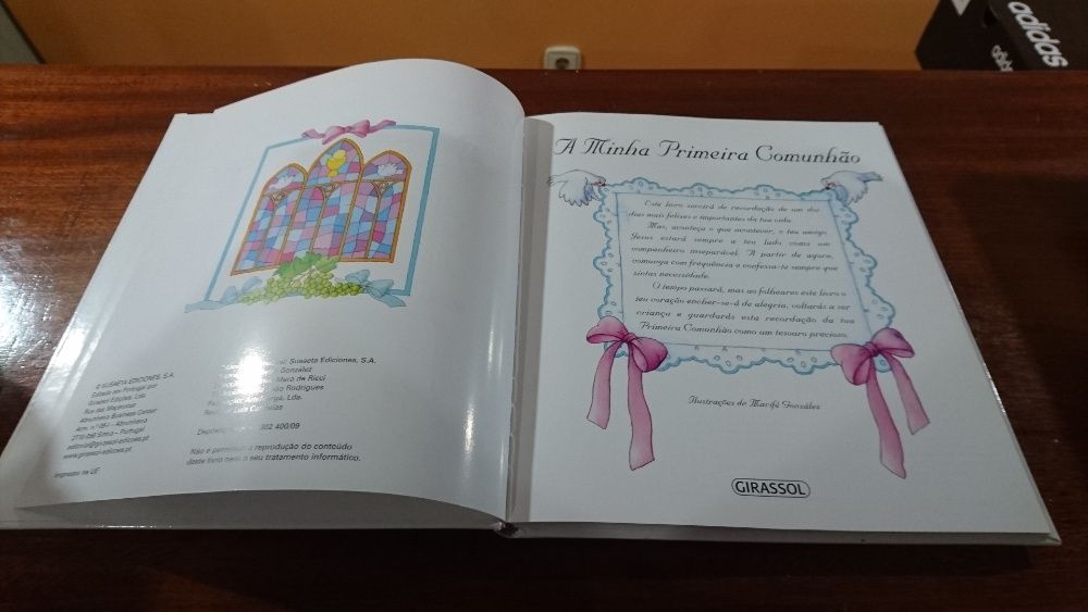 Livro a minha comunhão