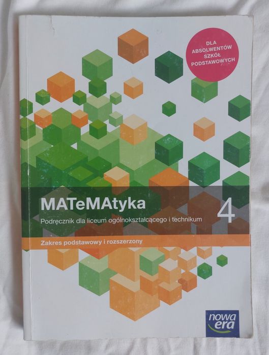 Matematyka 4 zakres rozszerzony nowa era