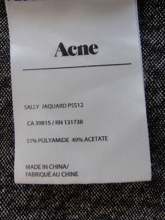 Acne damski kardigan rękaw 3\4