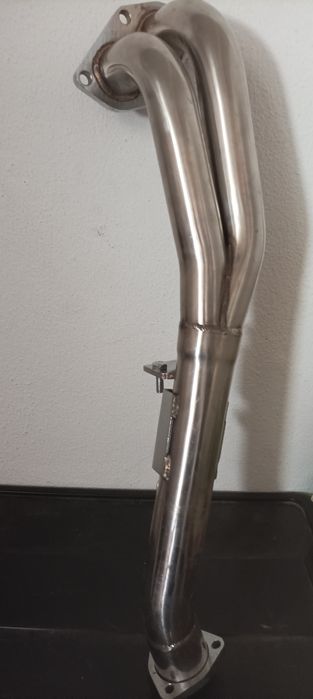 Coletor de escape inox novo