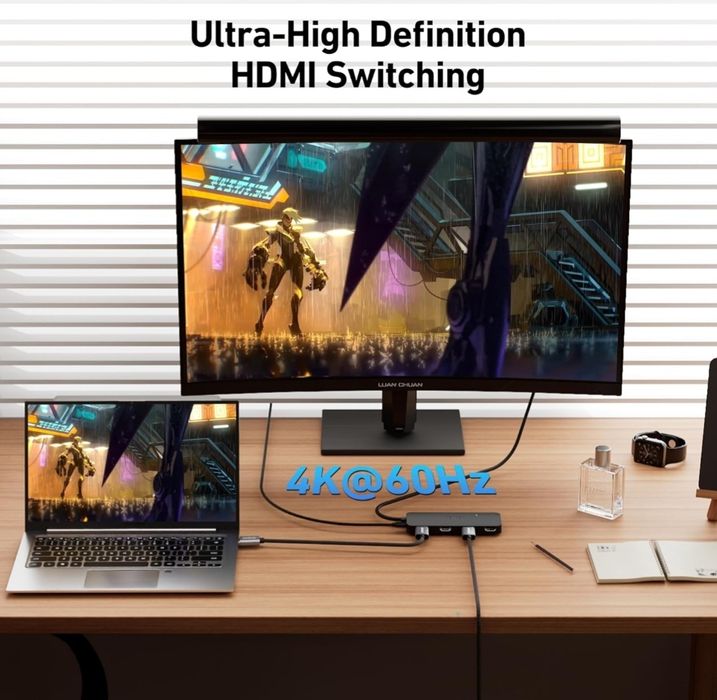 Przełącznik HDMI BENFEI 4 wejścia 4K