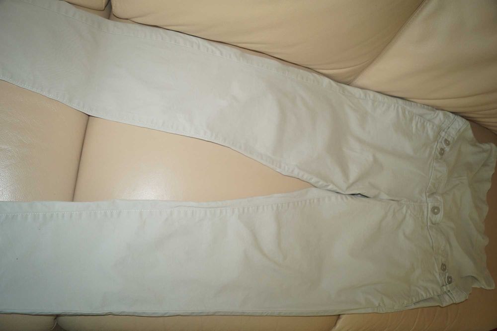 Spodnie ciążowe beżowe H&M Mamma Rozmiar 38 wiosna lato