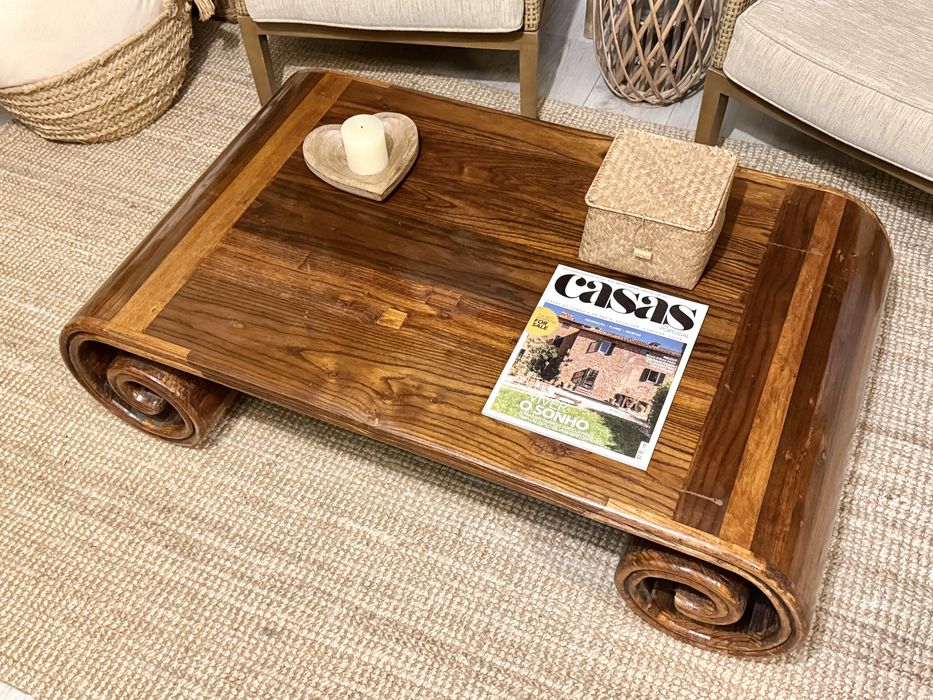 mesa, centro, apoio, chá, movel, oriental, indonésia, rustica