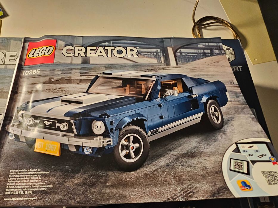 LEGO 10265 Ford Mustang completo c/ caixa e instruções