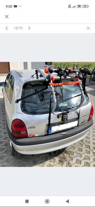 Aguri bagażnik rowerowy na 3 rowery
