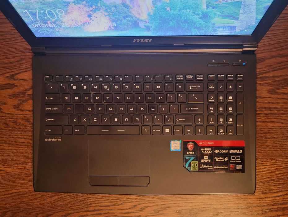 Laptop MSI GL62 7RD-615PL