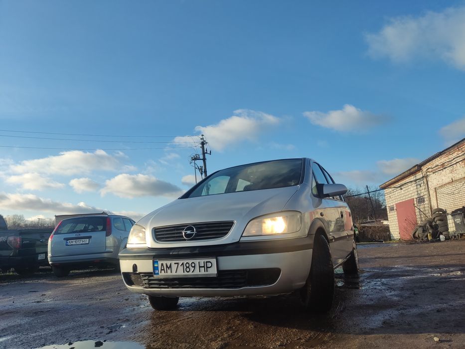 Opel zafira a газ бензин