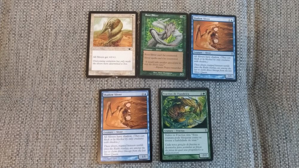 Cartas magic fratius/silver