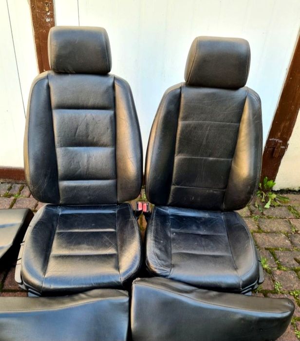 bmw e36 siedzenia skóry kanapa fotele wnetrze