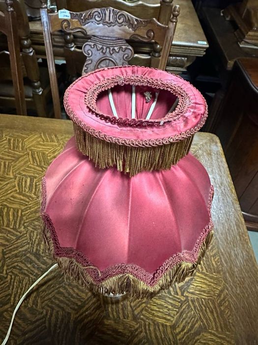 Настільна лампа світитьник бронза онікс текстиль 7563