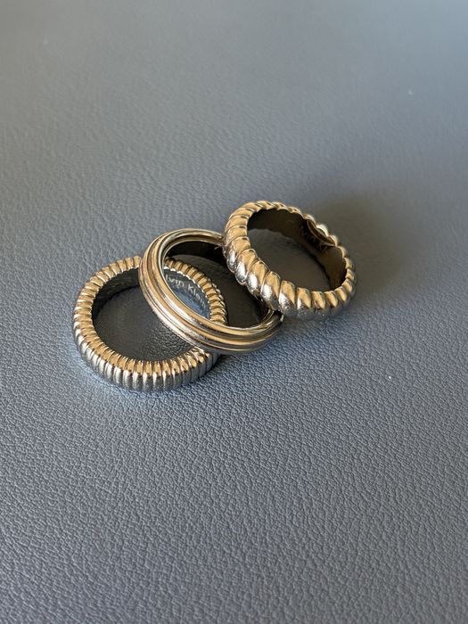 Trio aneis Calvin Klein