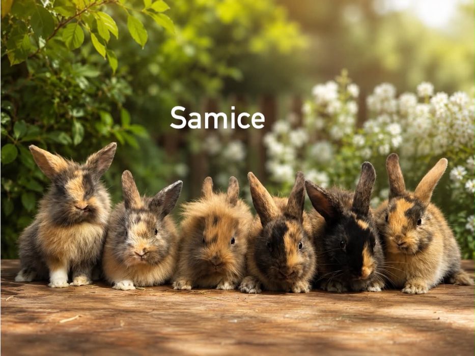 Króliki miniaturki długowłose krótkowłose samce samice
