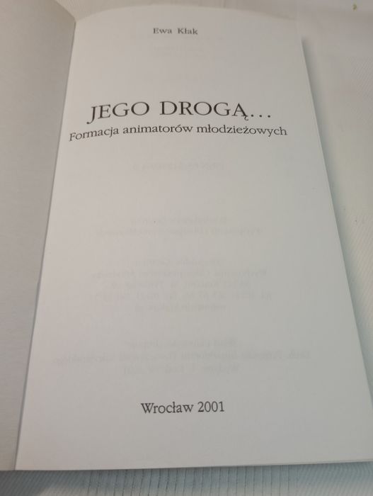 Jego droga... Ewa Kłak