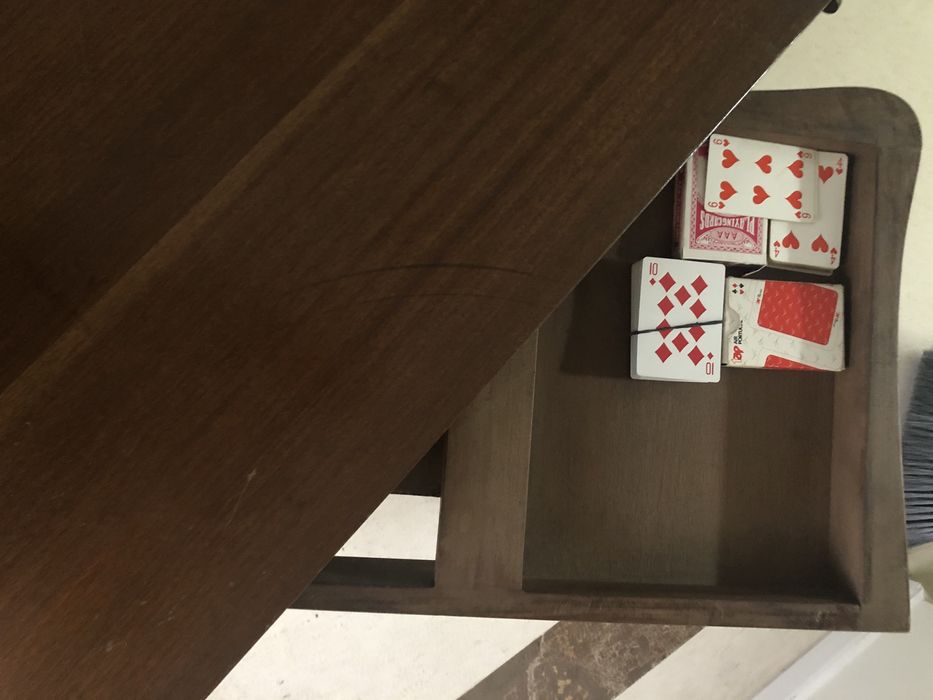Mesa de jogo antiga