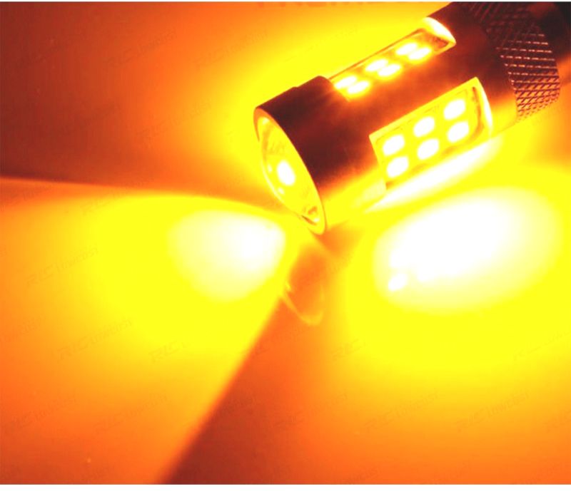 LÂMPADA LED PY21W AMBAR CANBUS