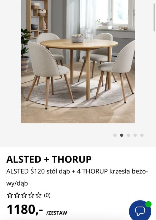 Sprzedan komplet stol krzesla