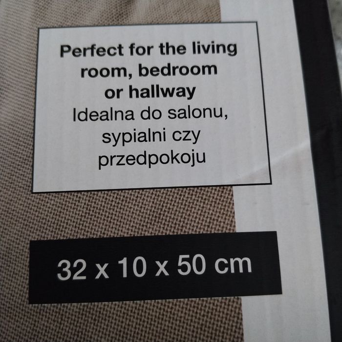 Wisząca półka metalowa